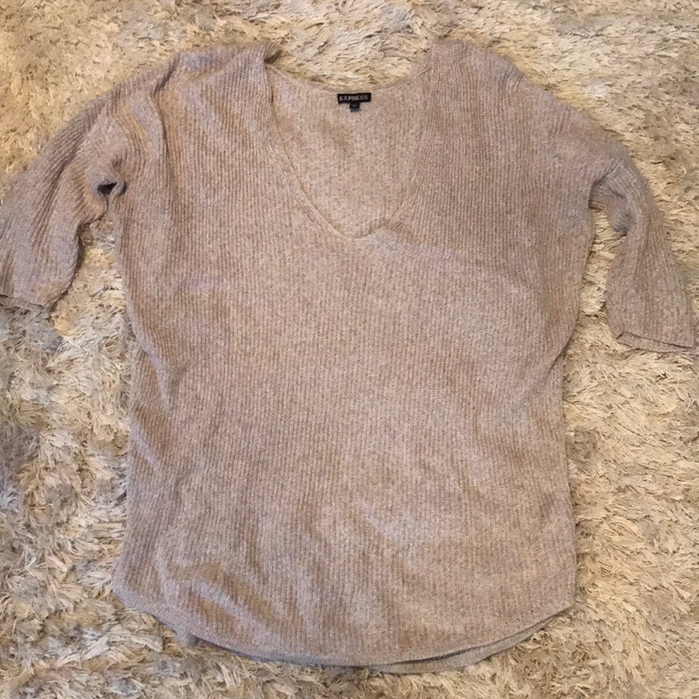Express 1/4 Sleeve Sweater